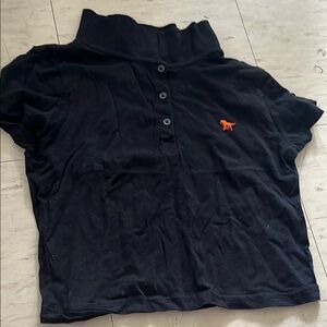 Black Kids Polo Shirt